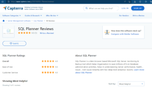 SQL Planner review